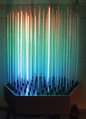 Image of art work ICECUBE LED Display [ILDm^3]. 
