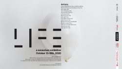 Poster image for Life: A Sensorium digital exhibition. 